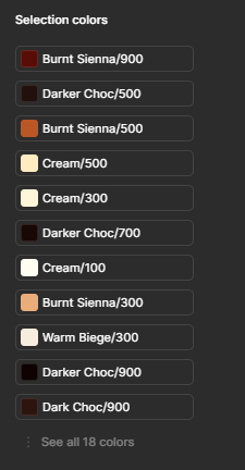 Alastair Smith Ceramics colour collection — palette derived from fired clay surfaces